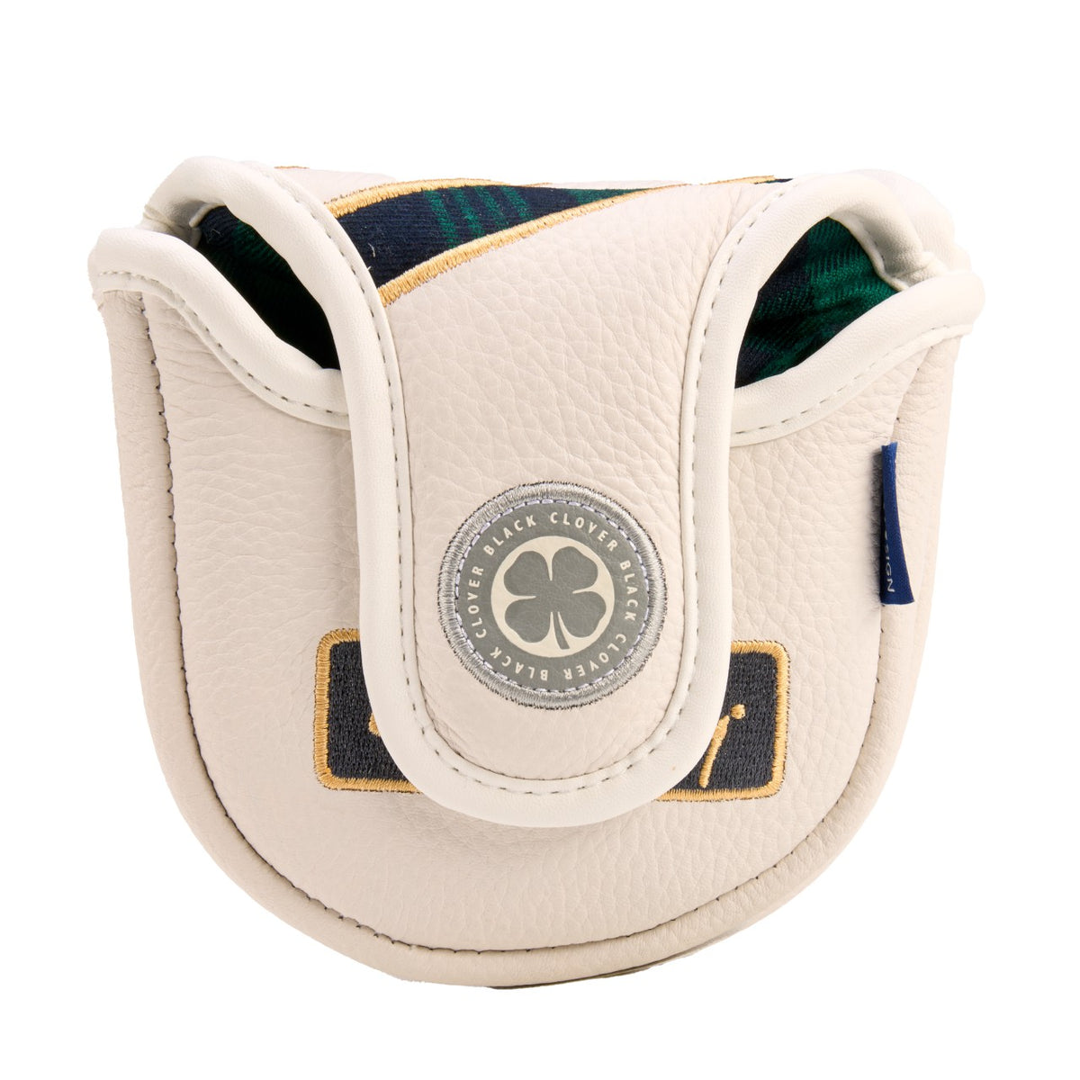 Black Clover Live Lucky "Tartan" Leather Mallet Putter Cover