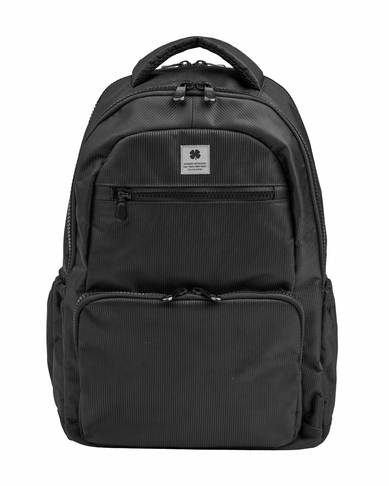 Black Clover Premium Heavy Duty Black Backback Carry on for Travel and Lifestyle