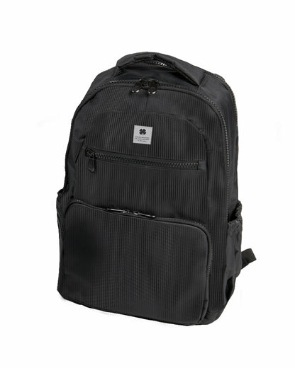 Black Clover Premium Heavy Duty Black Backback Carry on for Travel and Lifestyle