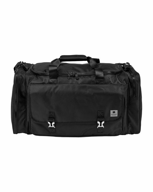 Black Clover Premium Heavy Duty Black Duffle Bag Luggage for Travel