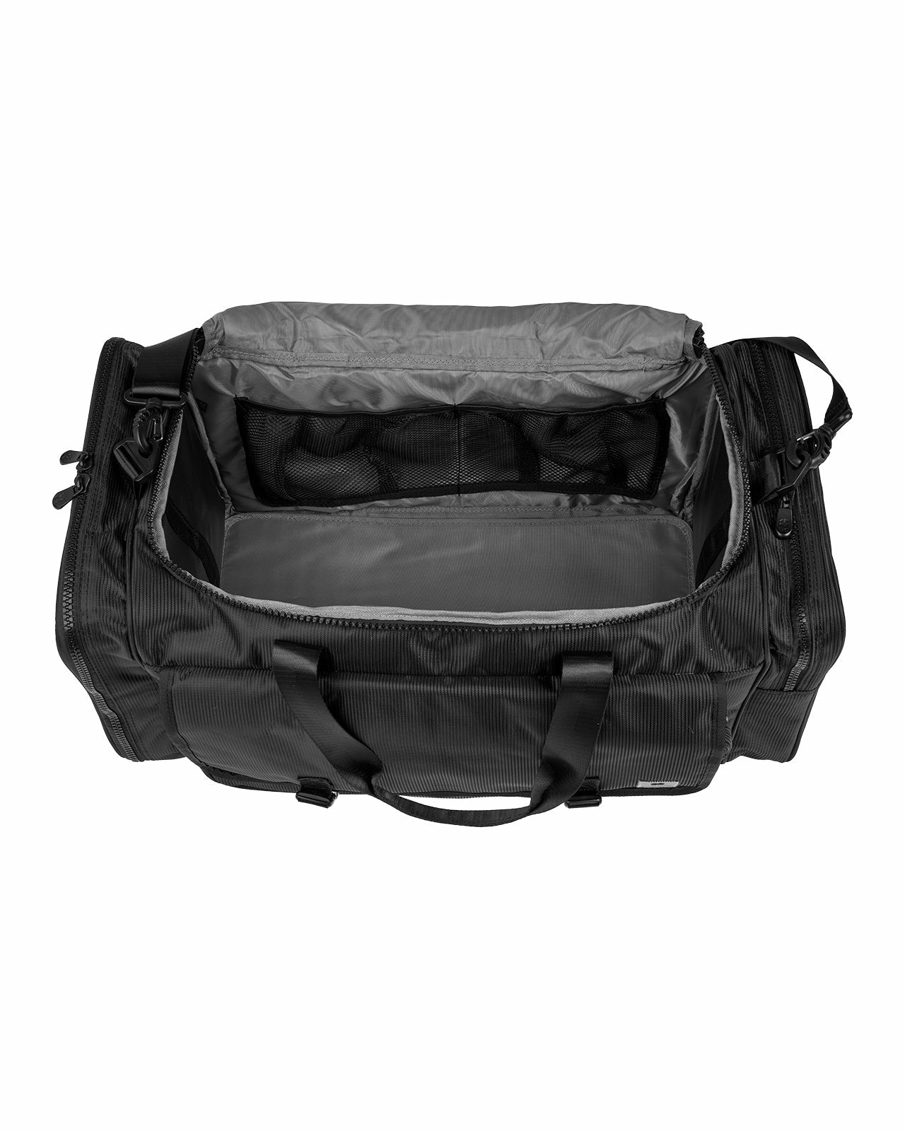 Black Clover Premium Heavy Duty Black Duffle Bag Luggage for Travel