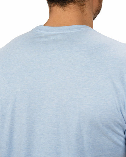 Black Clover Men's Light Blue Graphic Tee for Pickleball