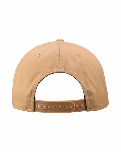 Black Clover Neutral Tan Golf Hat with Rope for Outdoor Style