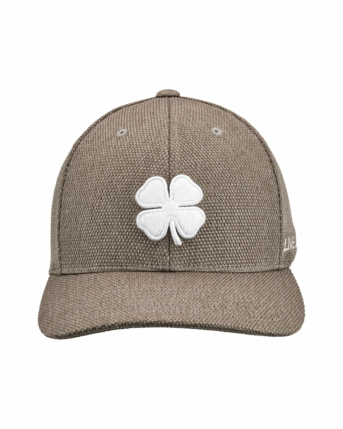Black Clover Unisex Adjustable Beige Summer Hat with White Clover Icon