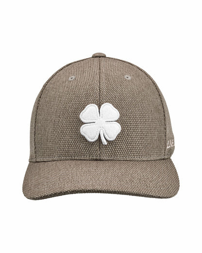 Black Clover Unisex Adjustable Beige Summer Hat with White Clover Icon
