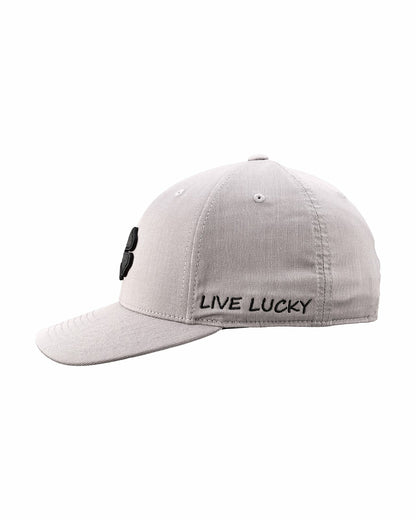 Black Clover Unisex Adjustable Grey Hat for Golf and Lifestyle
