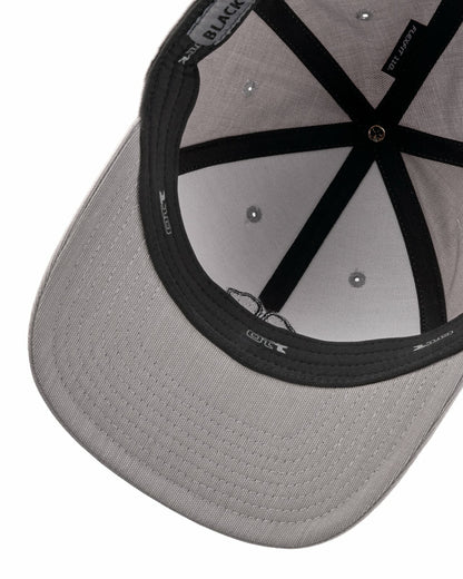 Black Clover Unisex Adjustable Grey Hat for Golf and Lifestyle