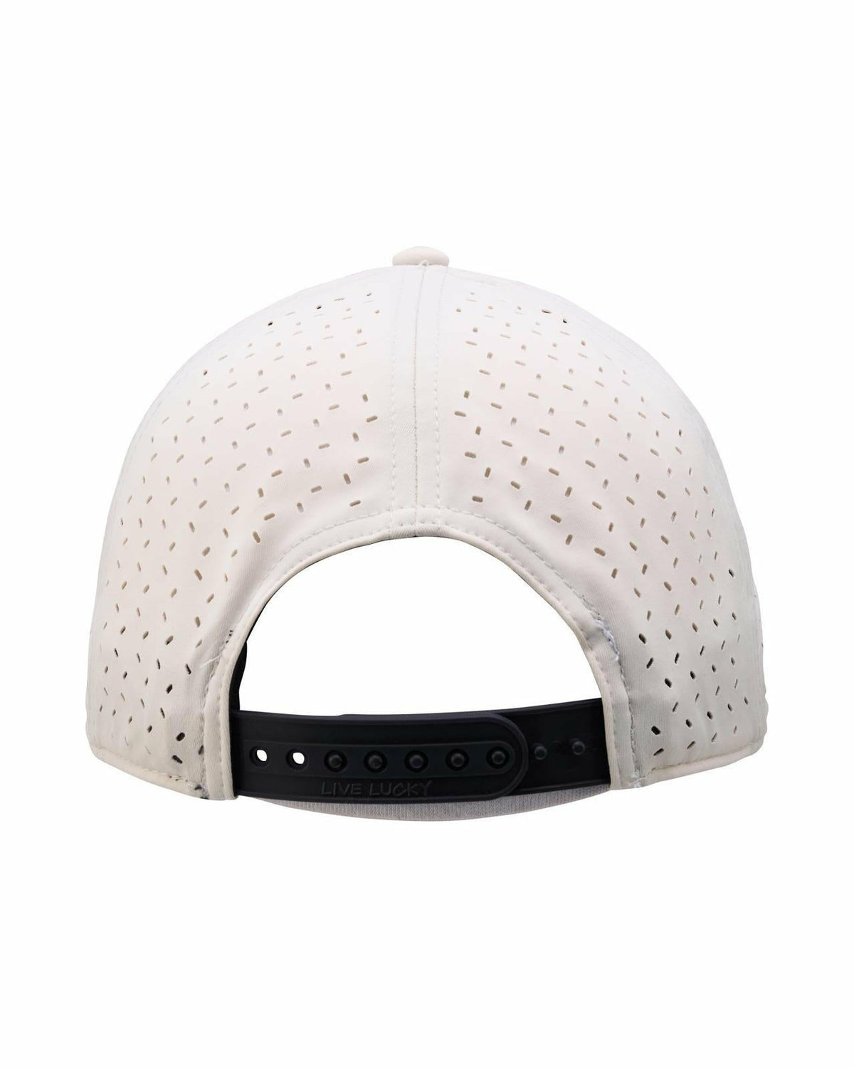 Black Clover Playful White and Red Hat for Golf and Lifestyle