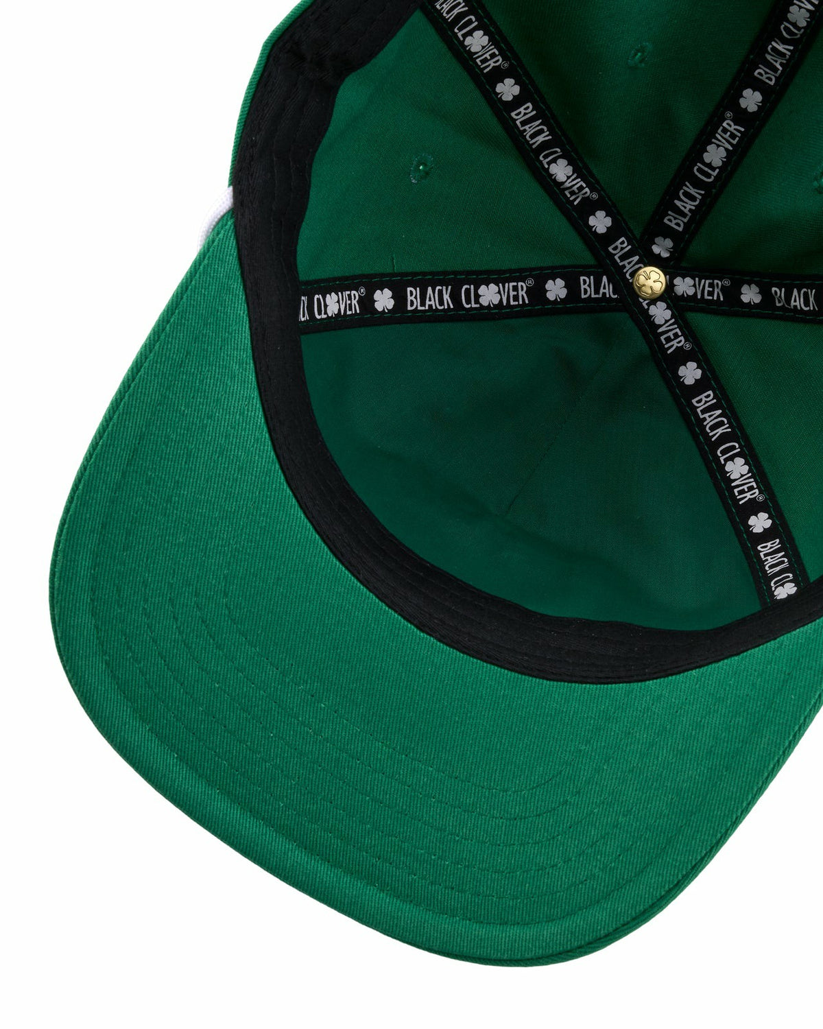 Black Clover Unisex Adjustable Green Hat with Duck Embroidery
