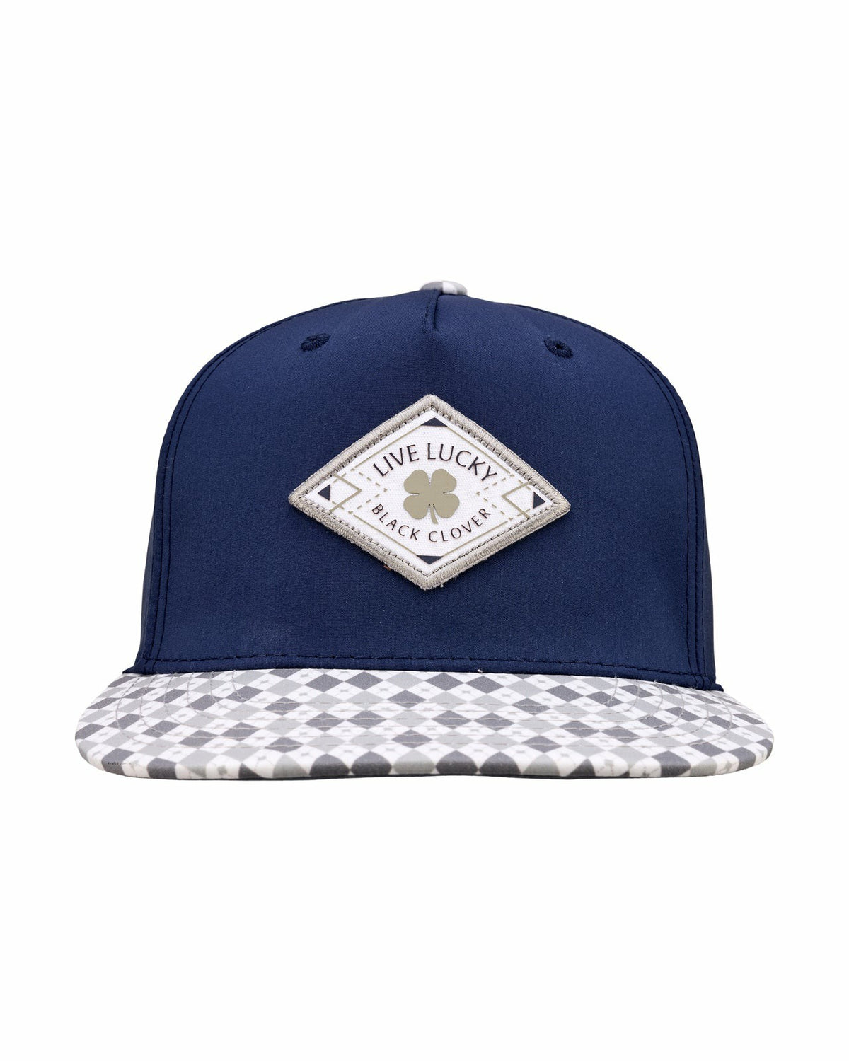 Black Clover Classic Elevated Navy Hat for Golf