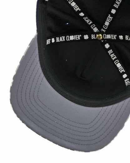 Black Clover Classic Elevated Navy Hat for Golf