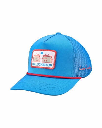 Black Clover Playful Blue Hat with Red Rope for Golf and Lifestyle