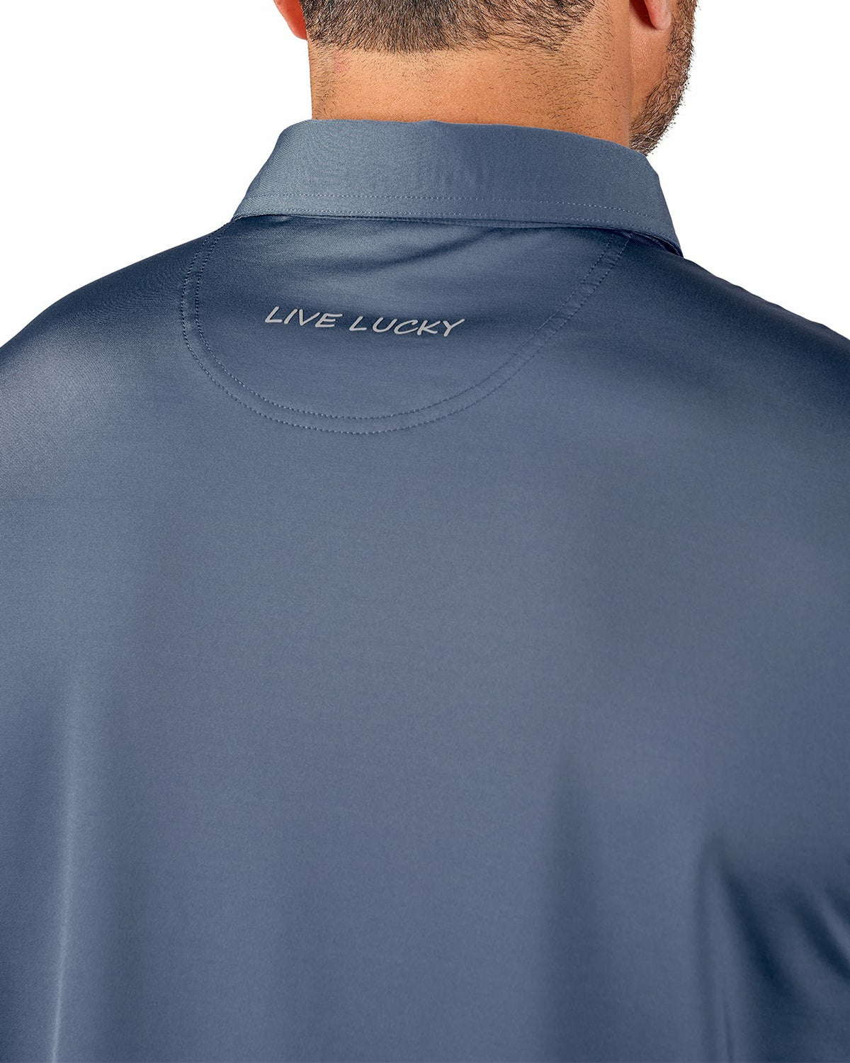 Black Clover Men's Black Soft Performance Polo for Golf or Business