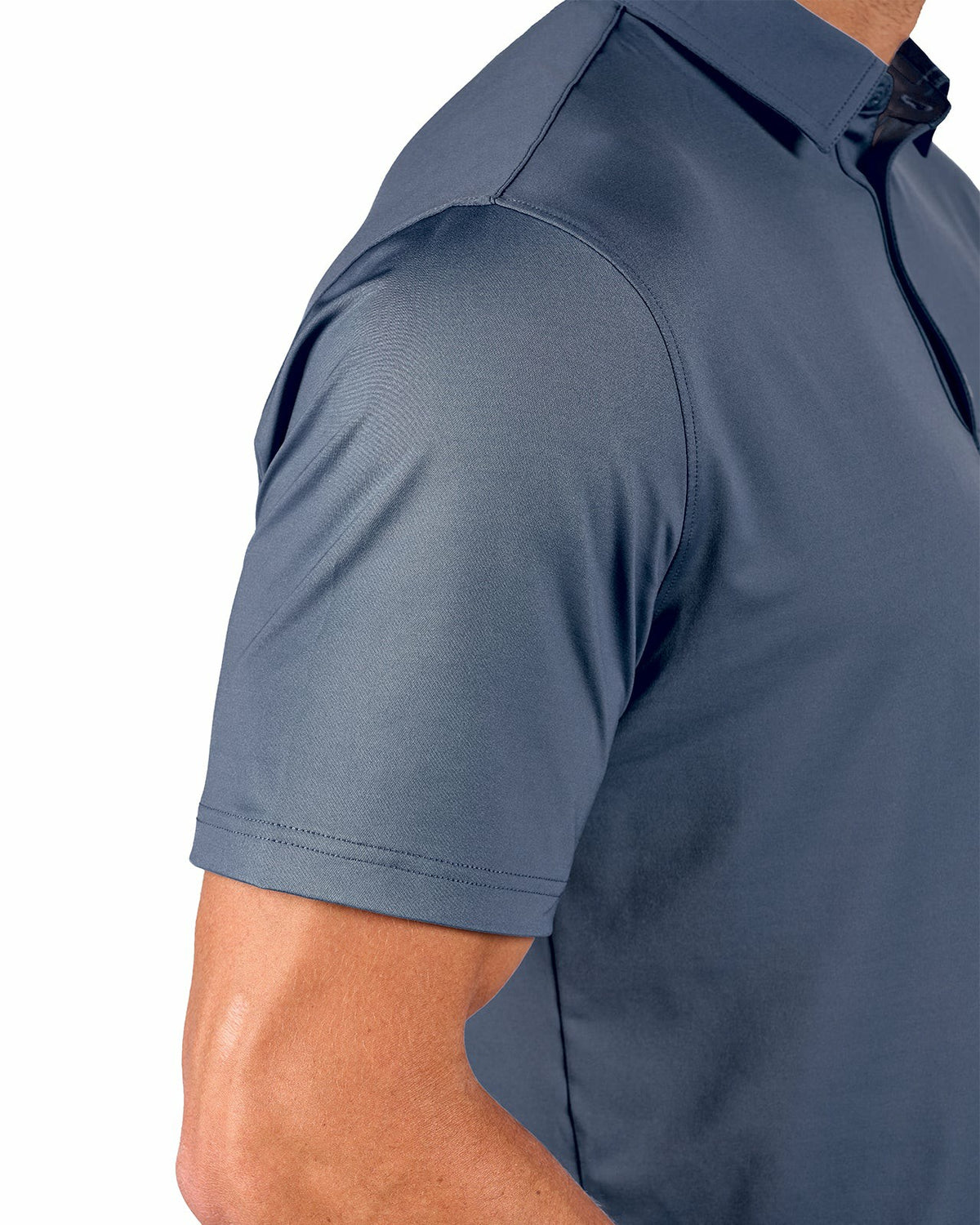 Black Clover Men's Black Soft Performance Polo for Golf or Business