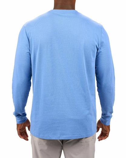 Black Clover Luxe Long-Sleeved BlueTee for Work or Play