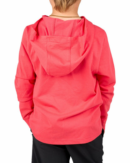 Black Clover Jr Luxe Tee Hoodie in Paradise Pink
