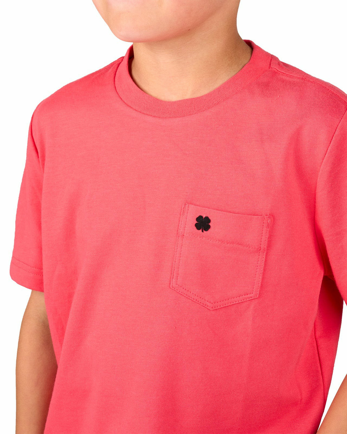 Black Clover Jr Luxe Tee in Paradise Pink