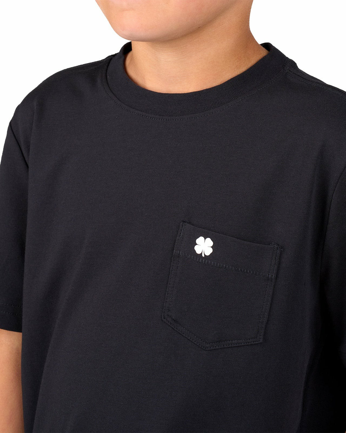 Black Clover Jr Luxe Tee in Black