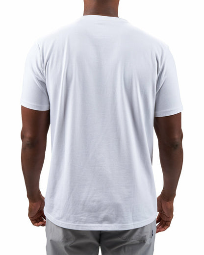 Black Clover Luxe Short-Sleeved White Tee for Work or Play