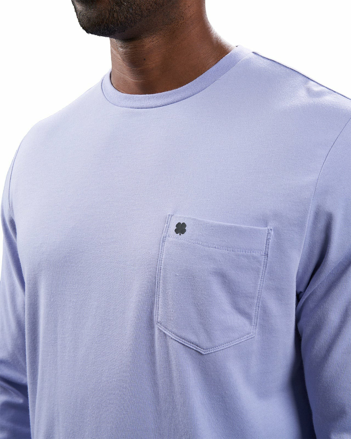 Black Clover Luxe Long-Sleeved Purple Tee for Work or Play