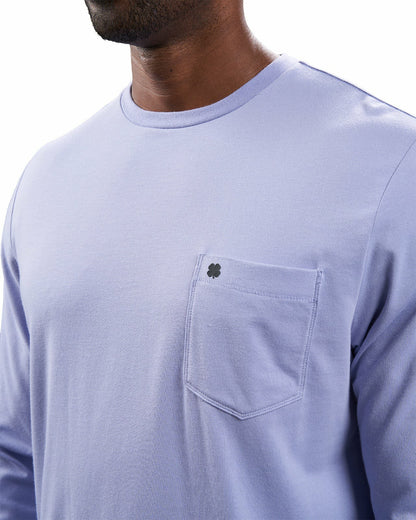 Black Clover Luxe Long-Sleeved Purple Tee for Work or Play