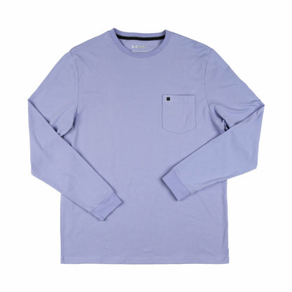 Black Clover Luxe Long-Sleeved Purple Tee for Work or Play