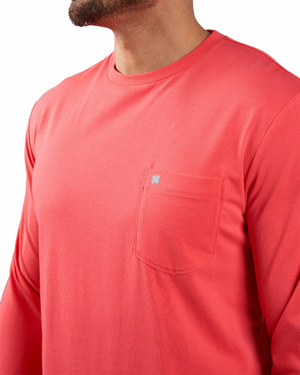 Black Clover Luxe Long-Sleeved Pink Tee for Work or Play