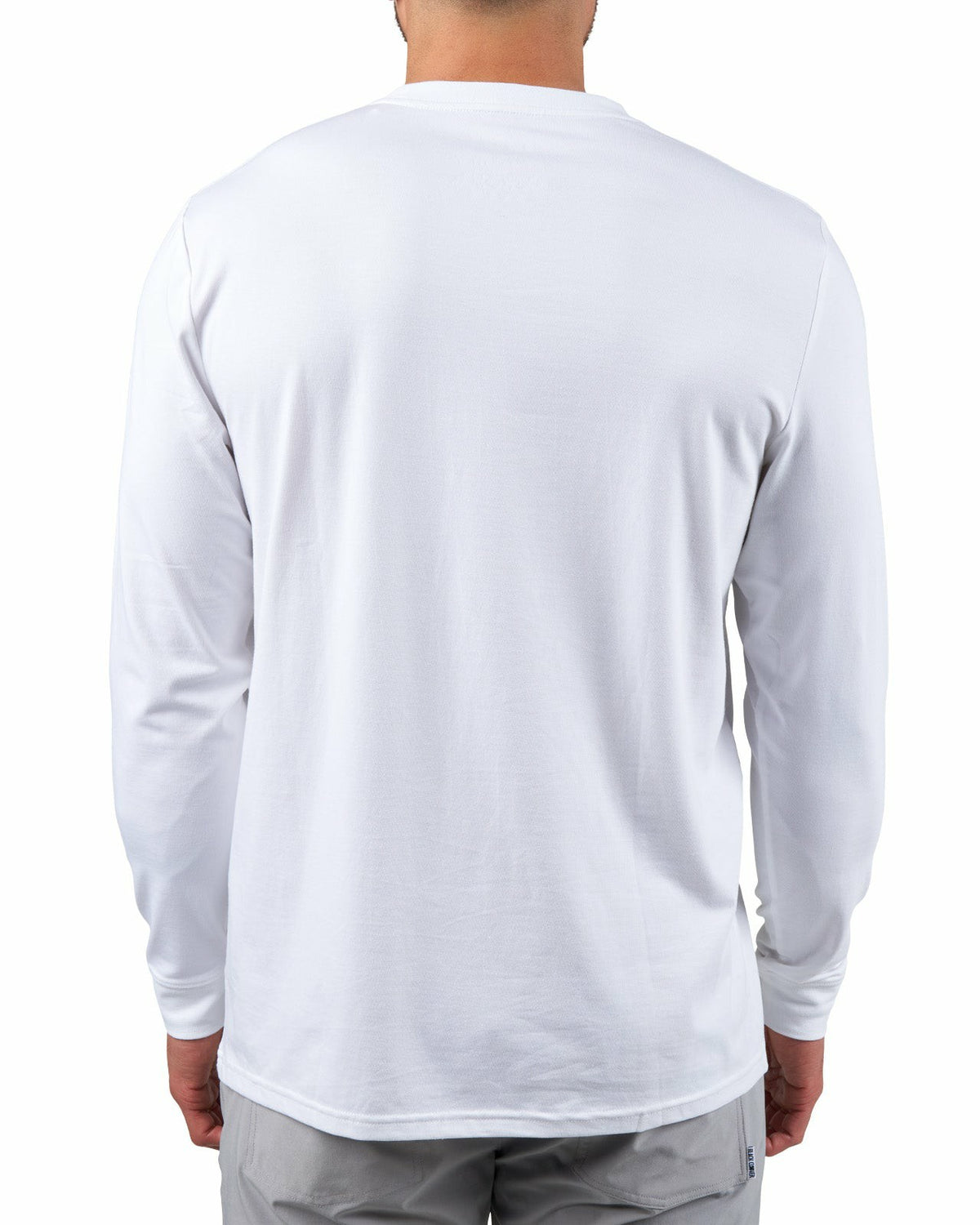Black Clover Luxe Long-Sleeved White Tee for Work or Play