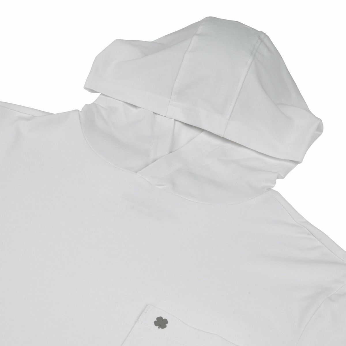 Black Clover Luxe White Hoodie for Work or Play