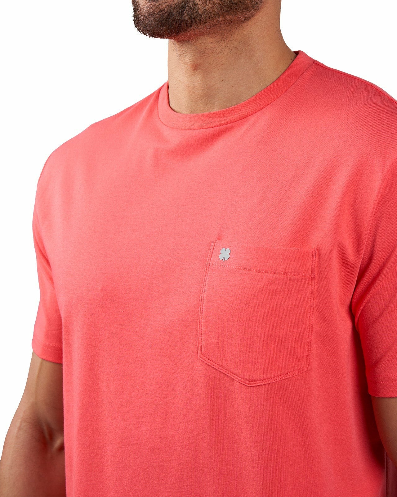 Black Clover Luxe Short-Sleeved Pink Tee for Work or Play