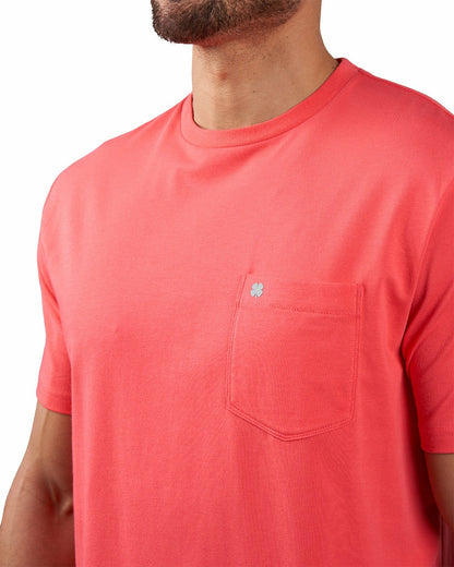 Black Clover Luxe Short-Sleeved Pink Tee for Work or Play