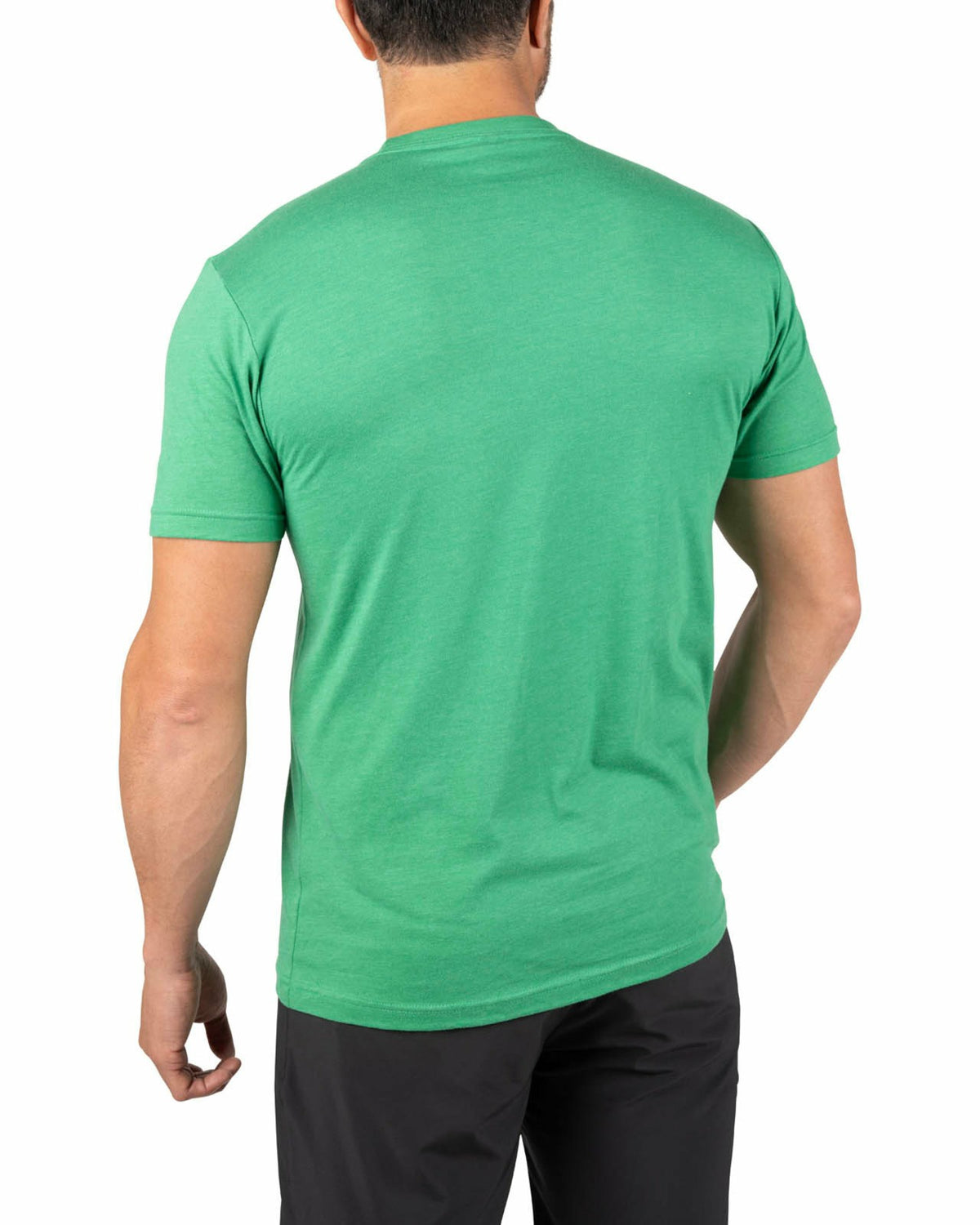 Black Clover Playful Men's Green Graphic Tee for Golf