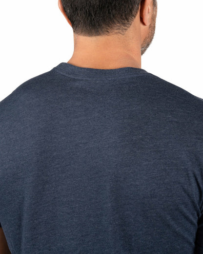 Black Clover Vintage Navy Men's Graphic Tee for Golf & Casual Wear