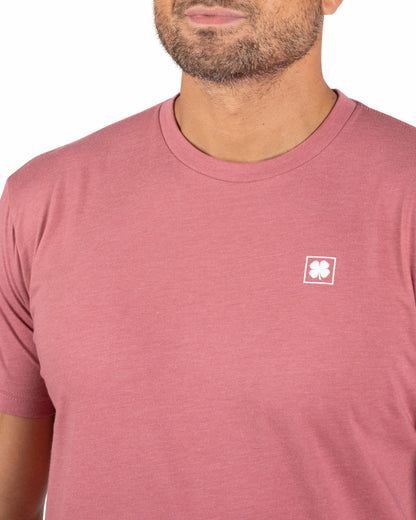 Black Clover Playful Men's Pink Graphic Tee for Golf