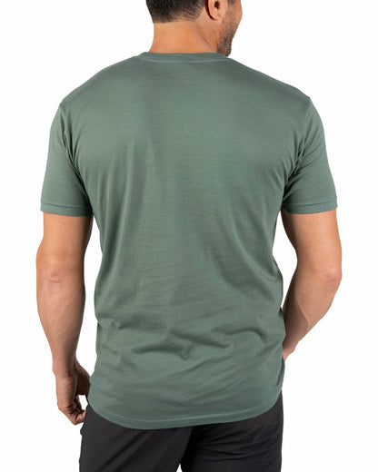 Black Clover Super Soft Men's Green and White Graphic Tee