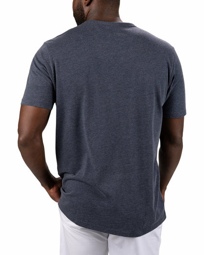 Black Clover Super Soft Men's Blue and White Graphic Tee