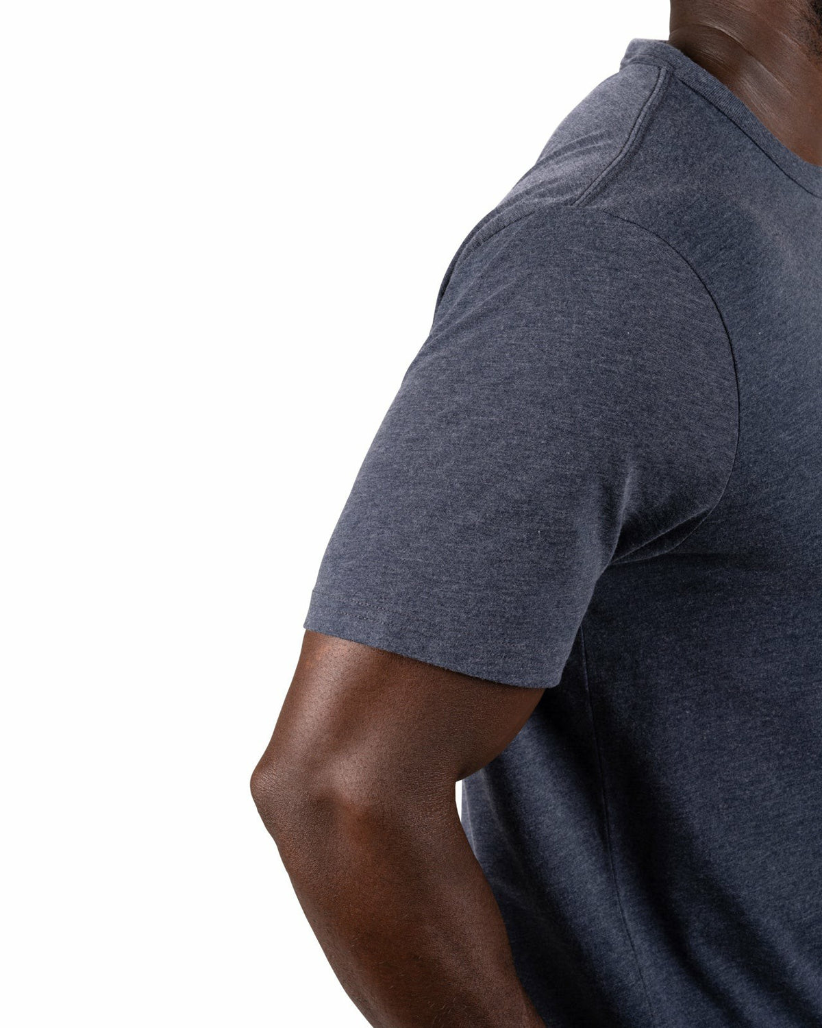 Black Clover Super Soft Men's Blue and White Graphic Tee
