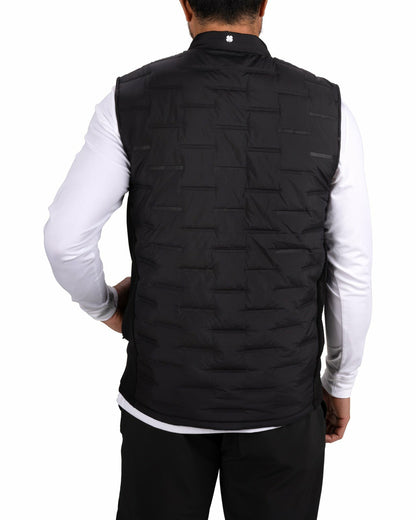 Black Clover Trendy Men's Black Golf Vest for Everyday Style