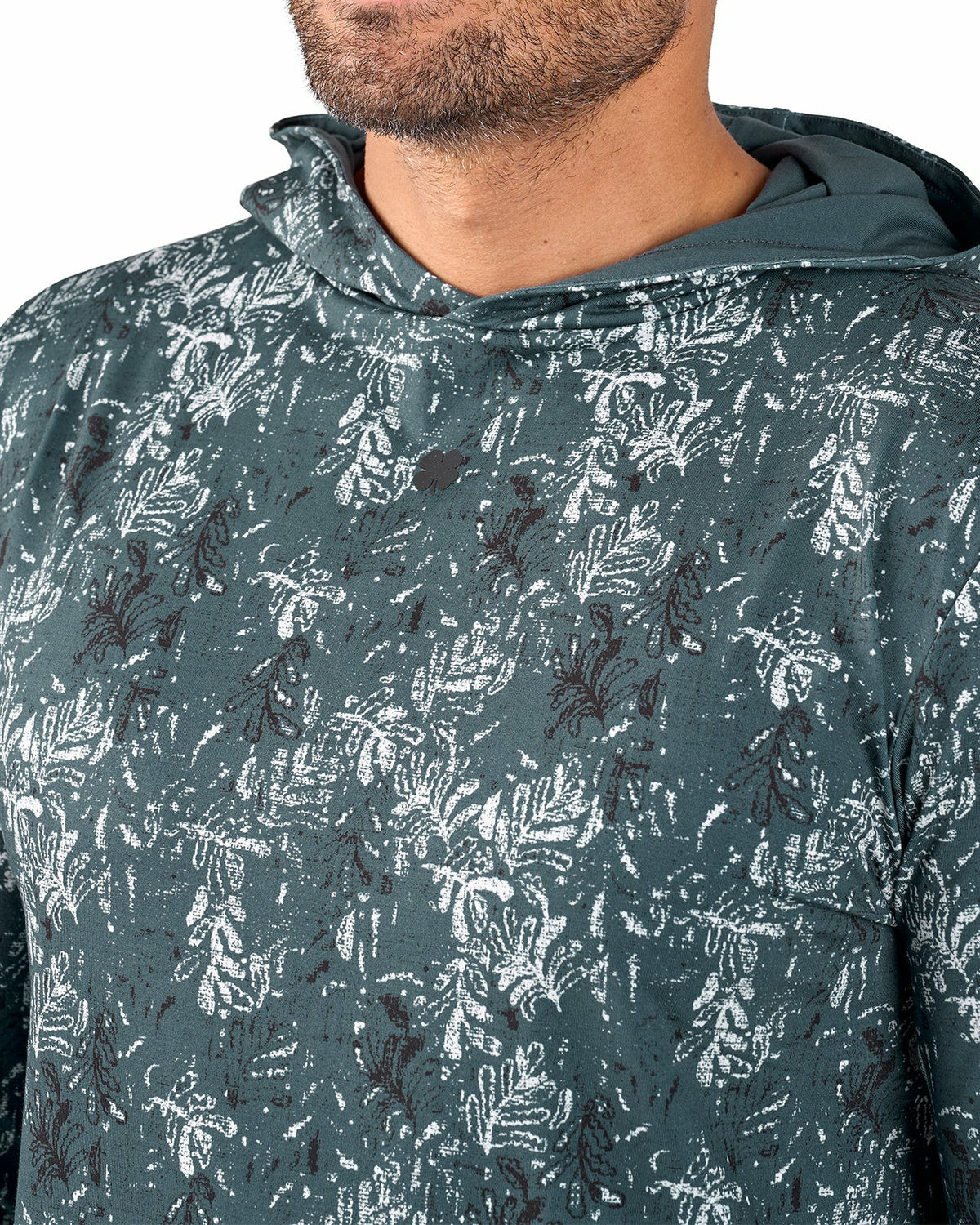 Black Clover Lightweight Soft Men's Black Hoodie for Style and Comfort