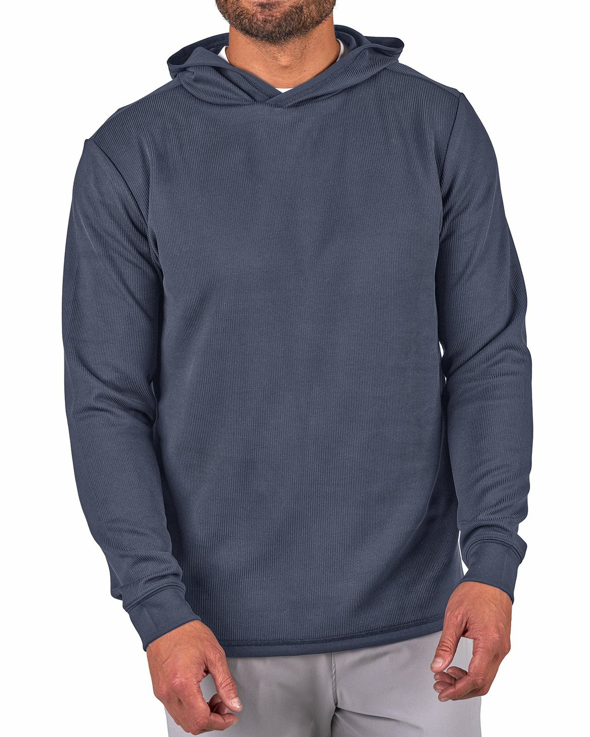 Black Clover Men's Versatile Blue Hoodie for Style and Comfort