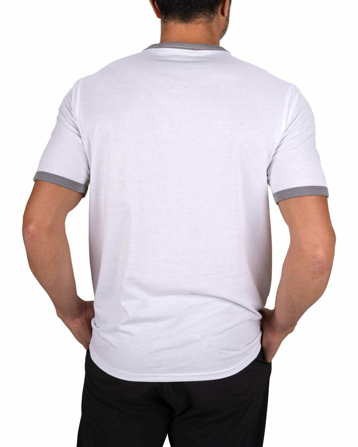 Black Clover Super Soft Men's White Graphic Tee with Live Lucky logo