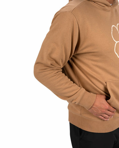 Black Clover Men's Comfortable Athletic Brown Hoodie