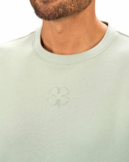 Black Clover Men's Premium Green Crewneck Sweatshirt