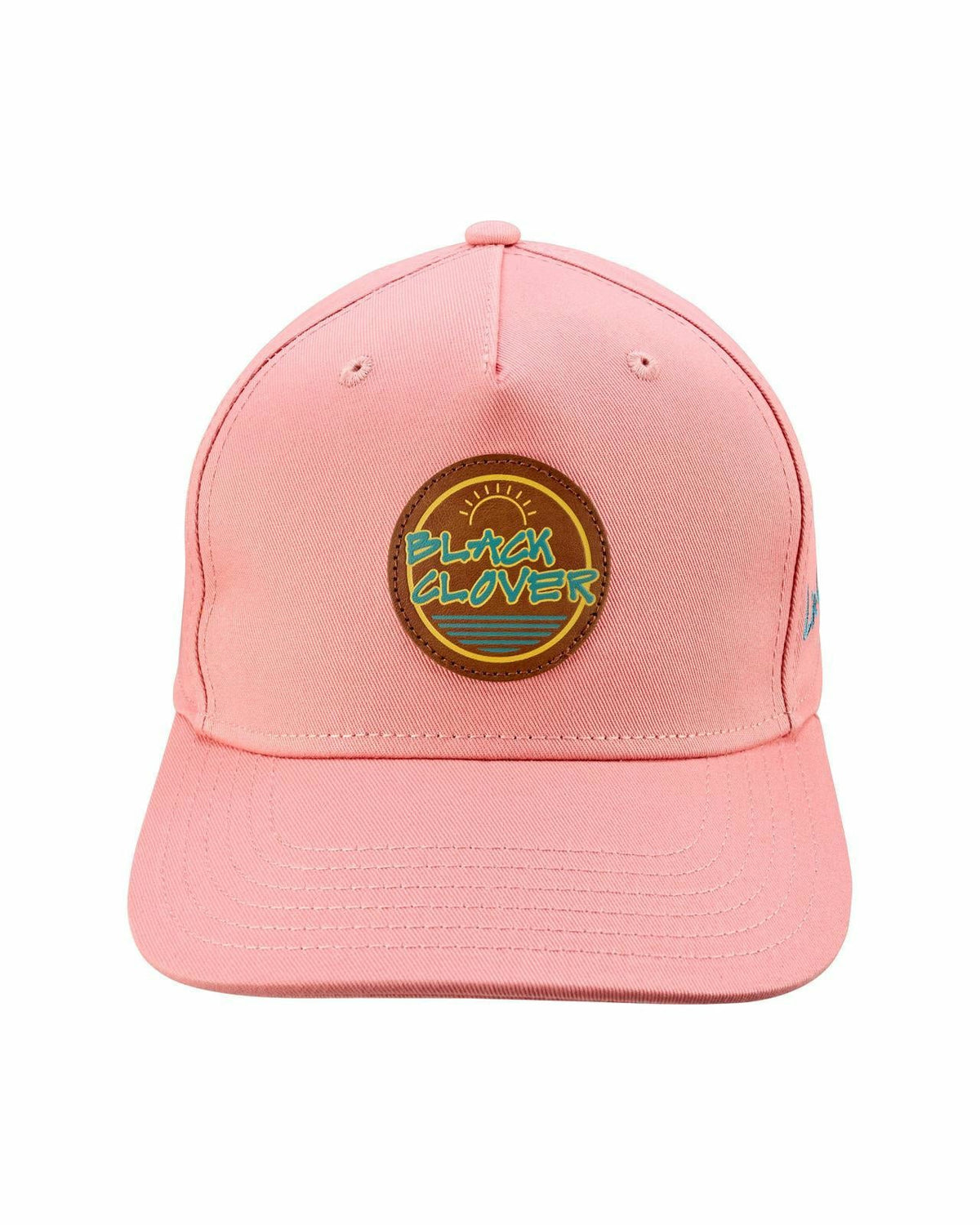 Black Clover Unisex Coral Pink Hat for Summer Golf or Beach Days