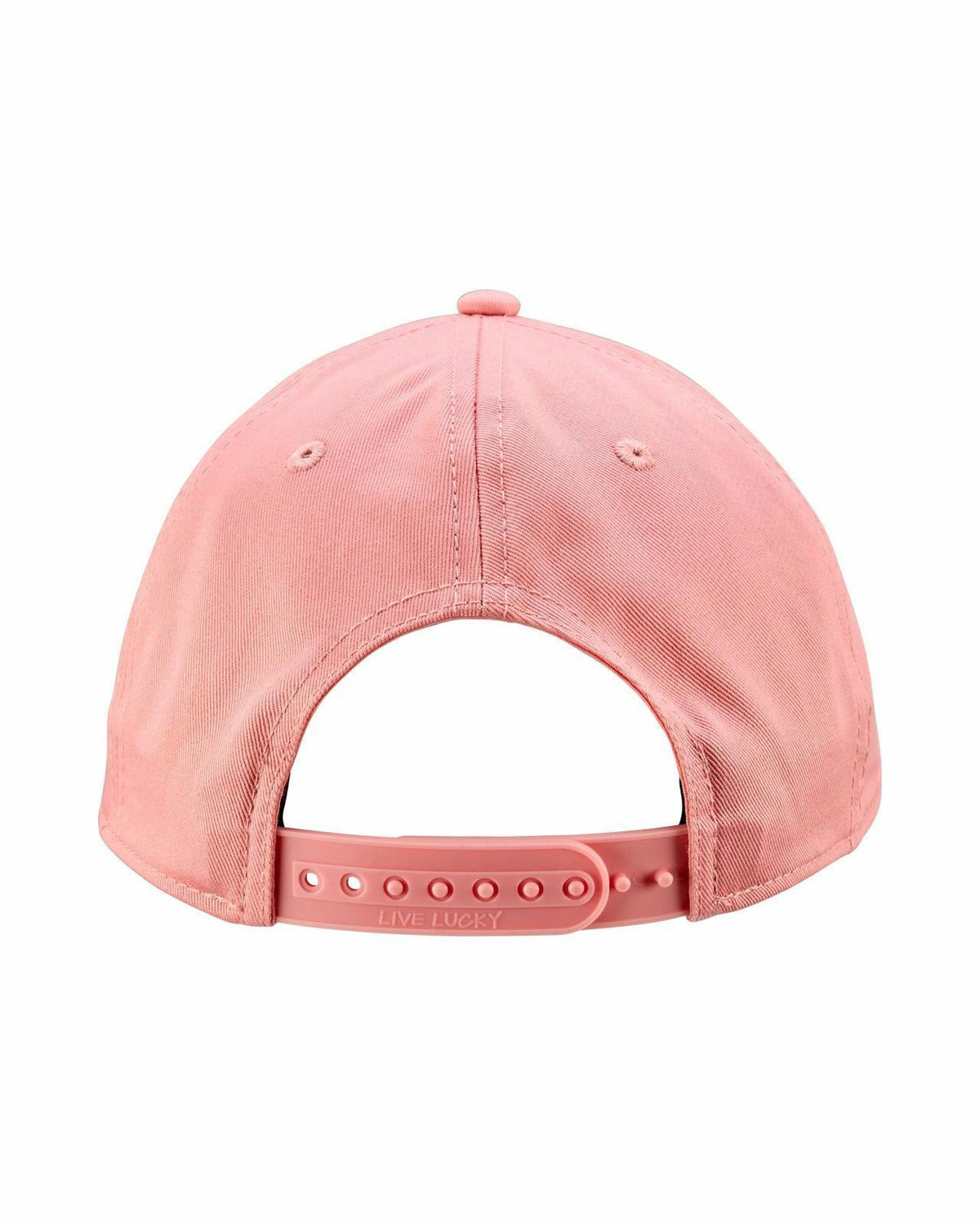 Black Clover Unisex Coral Pink Hat for Summer Golf or Beach Days