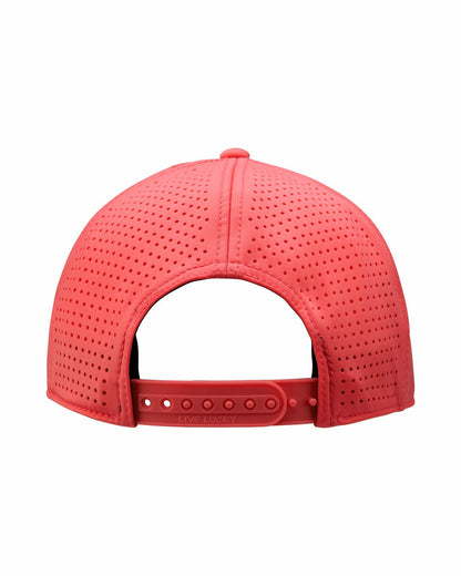 Black Clover Trendy Unisex Pink Summer Rope Snapback Hat with Clover Patch