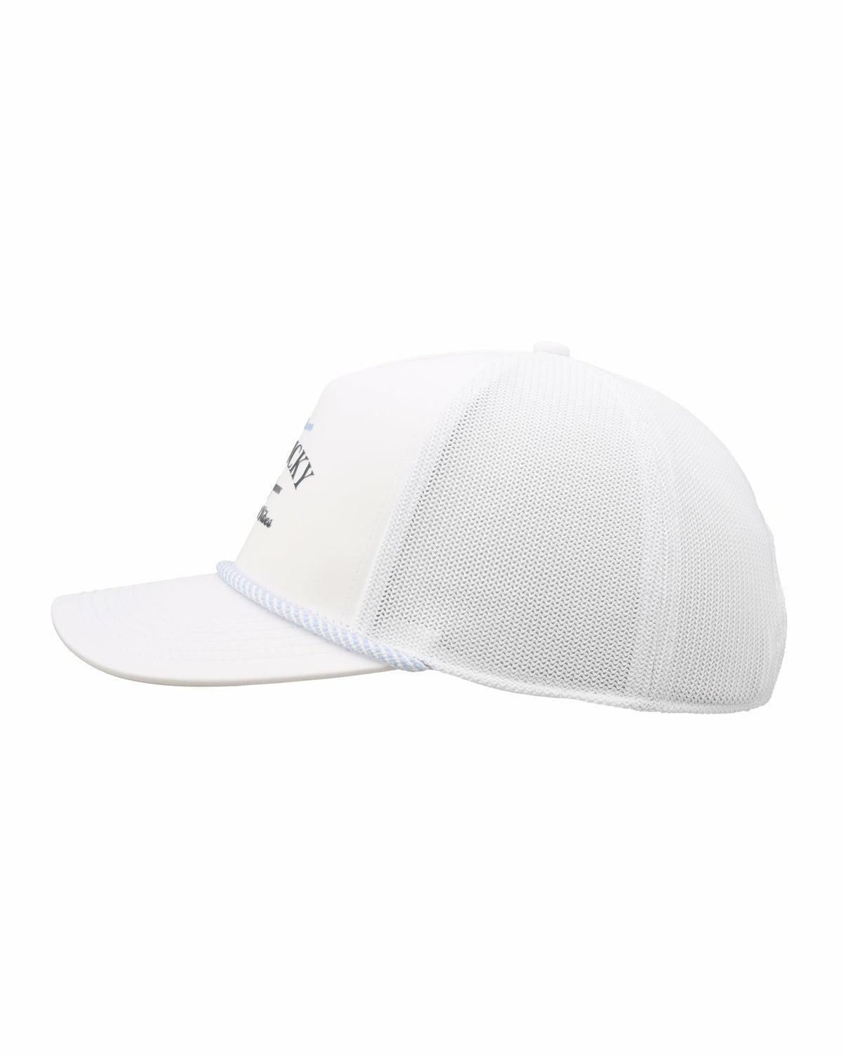 Black Clover Coastal White and Blue Hat for Golf and Lifestyle