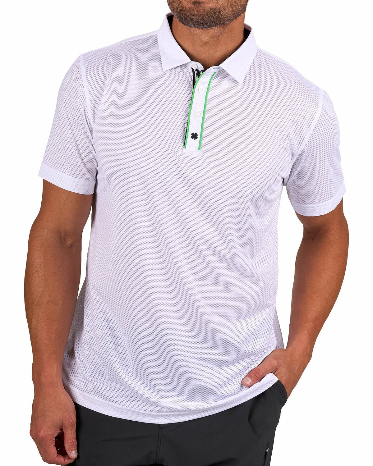 White/Green,S