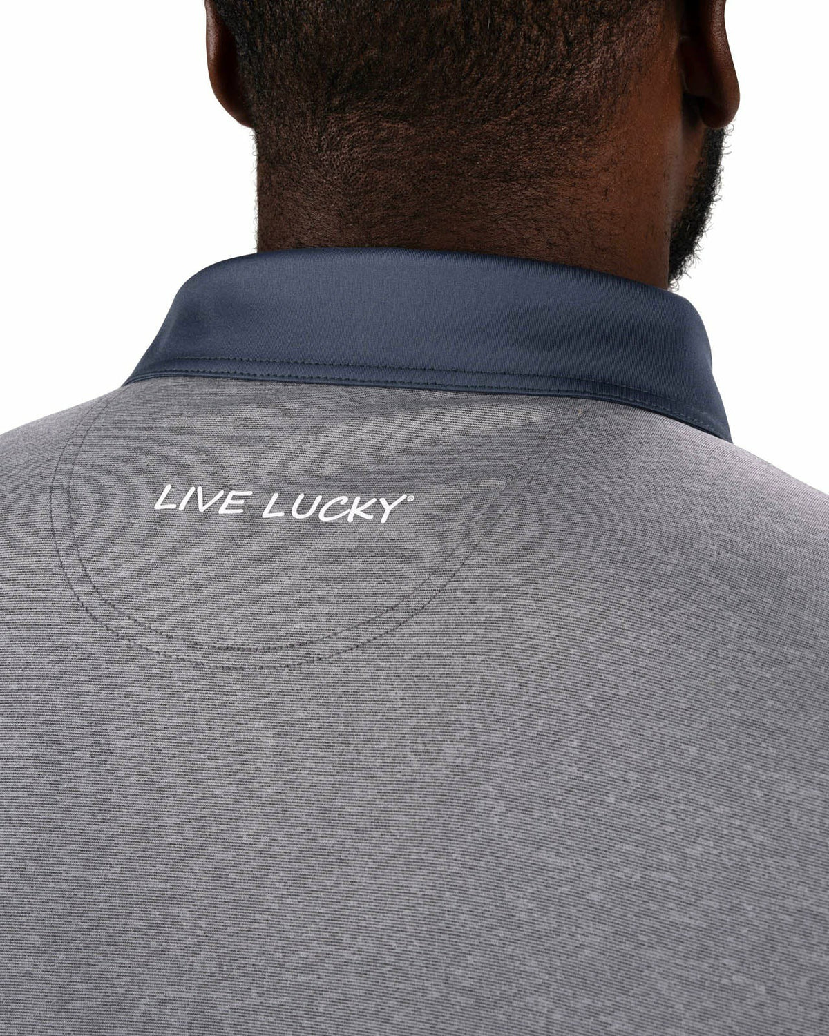 Black Clover Classic Men's Black Golf Polo with Cooling & Breathability