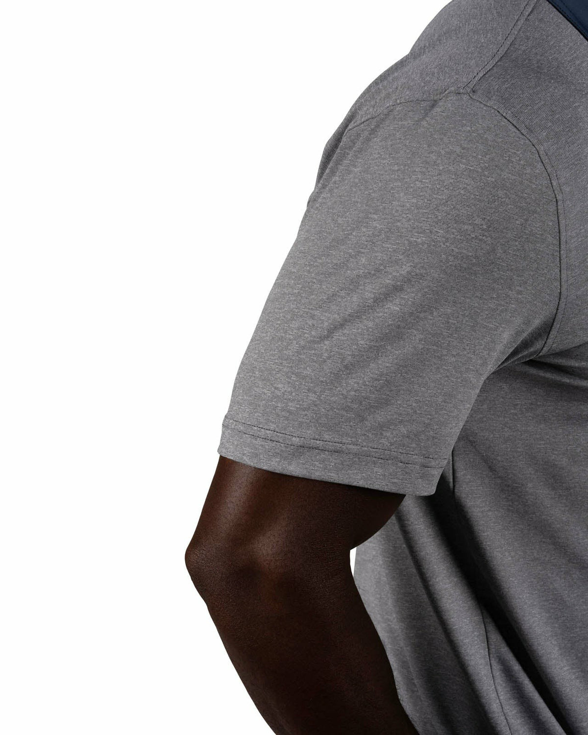Black Clover Classic Men's Black Golf Polo with Cooling & Breathability